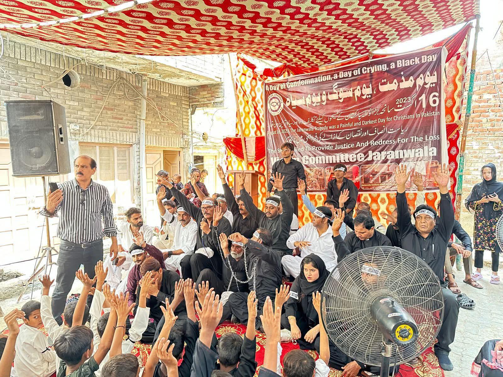Jaranwala Incident – The Struggle for Justice and Ongoing Sit-in